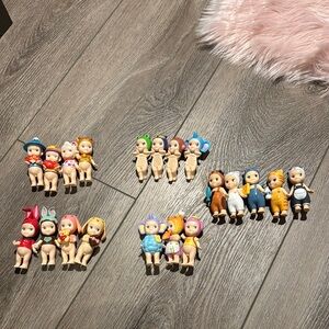 Colorful Kids Toy Doll Set